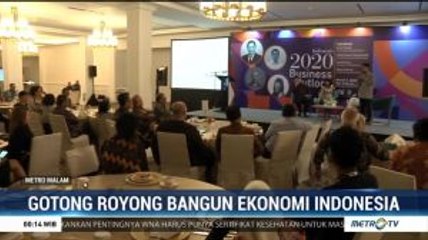 Gotong Royong Bangun Ekonomi Indonesia