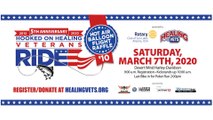 Hooked on Healing Veterans Ride is this Saturday