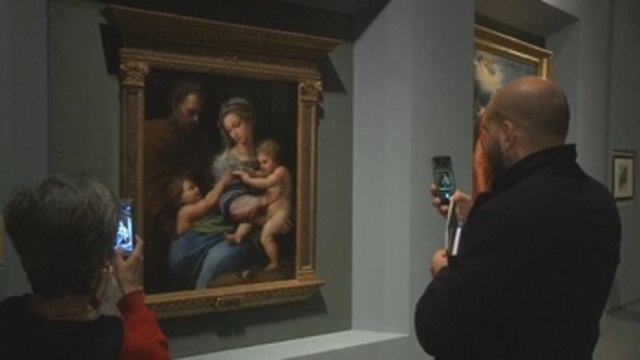 Roma reúne la obra de Rafael en el quinto centenario de su muerte