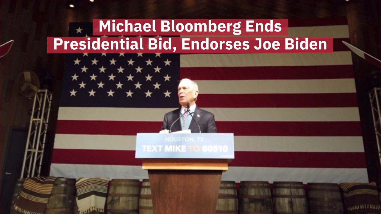 Bloomberg Is Out