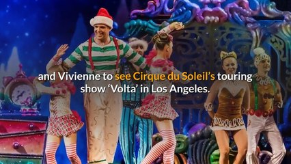 Angelina Jolie spotted for the first time this year with kids