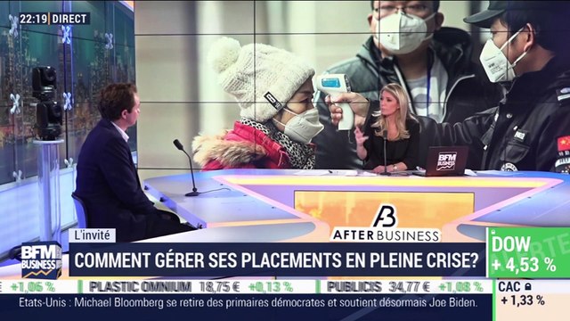 Alexis Naacke (Yomoni): Comment gérer ses placements en pleine crise du coronavirus ? - 04/03