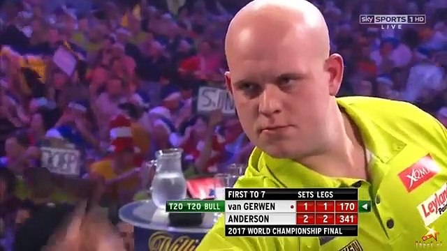 PDC World Darts Championship 2017 Final - Michael van Gerwen vs Gary Anderson 3of3