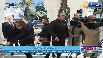 رئيس الجمهوية عبد المجيد تبون يستقبل وزيرة الخارجية الإسبانية