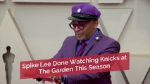 Spike Lee Can't Watch The Knicks