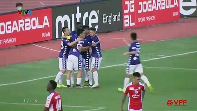 Pape Omar chọc thủng lưới Bùi Tiến Dũng, Hà Nội FC 2-1 CLB TP. HCM | VPF Media