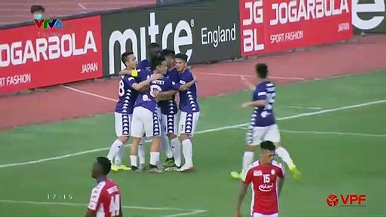 Pape Omar chọc thủng lưới Bùi Tiến Dũng, Hà Nội FC 2-1 CLB TP. HCM | VPF Media