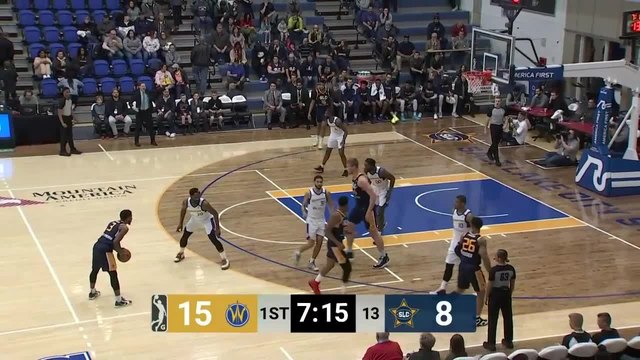 Justin Wright-Foreman (17 points) Highlights vs. Santa Cruz Warriors