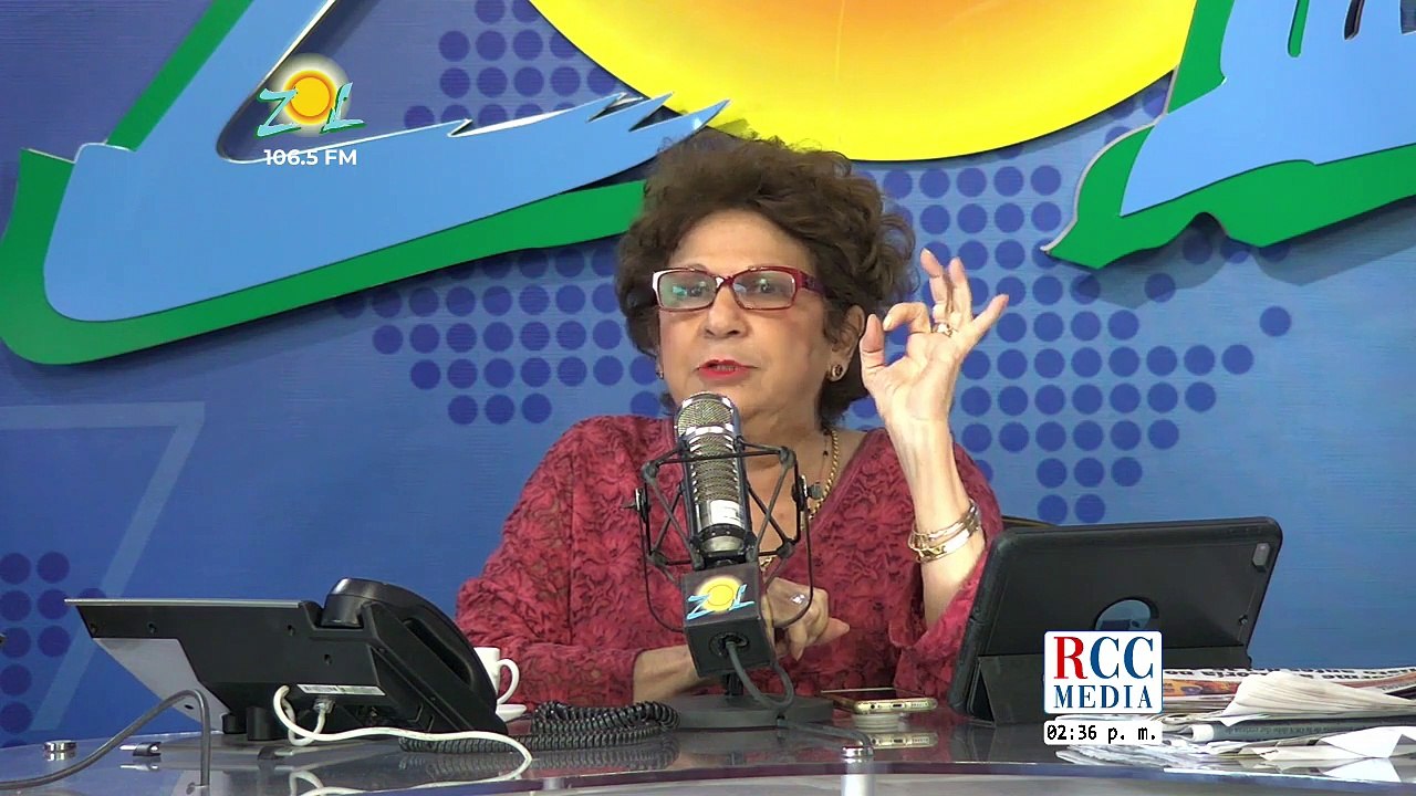 Consuelo Despradel comenta las declaraciones de Roberto Saladin dice hay una campaña contra la JCE