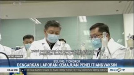 Xi Jinping Kunjungi Akademi Ilmu Kedokteran Militer di Beijing