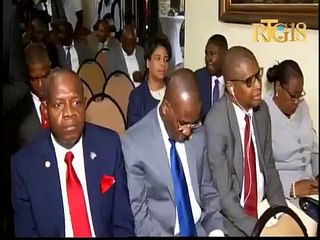 Jean Michel Lapin nan diskou depa li nan tèt primati a ak anpil emosyon