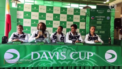 Stefanos Tsitsipas experiences Manila ahead of Davis Cup clash