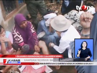 Banjir Bandang Terjang Sulut, Pasokan Bantuan Dikirim