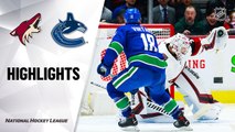 NHL Highlight | Coyotes @ Canucks 3/04/2020