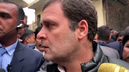 हिंसा प्रभावित इलाकों में पहुंचे राहुल गांंधी, यह दुख की घड़ी, दिल्ली का भविष्य जला दिया