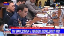 Mga senador, dismayado sa paliwanag ng AMLC ukol sa 'dirty money'