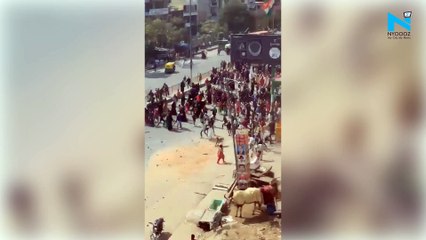 Delhi Violence: Chilling video shows attack on police team