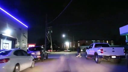 DETROIT GANG HOODS AT NIGHT  GUNSHOTS HEARD