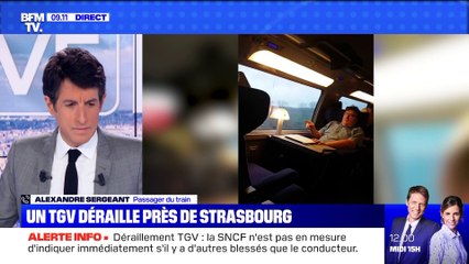 Un TGV déraille près de Strasbourg - 05/03