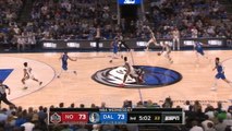 Zion muscles his way in for the spin and slam