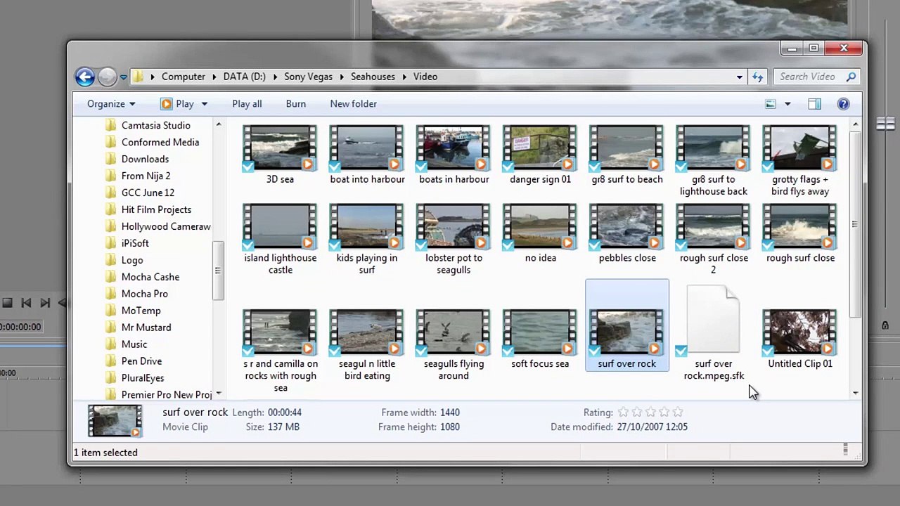 Vegas Pro 1 User Interface Intro