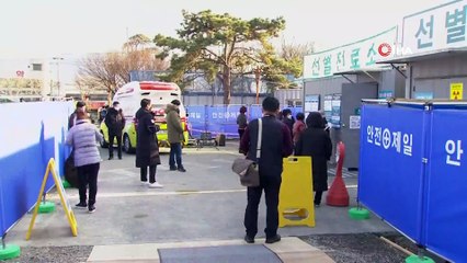 - Güney Kore’de 24 saatte 438 korona vak'ası tespit edildi