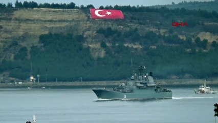 Download Video: Rus savaş gemisi 'Ceasar Kunikov' Akdeniz'e iniyor