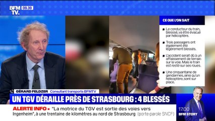 Un TGV déraille près de Strasbourg: 21 blessés - 05/03