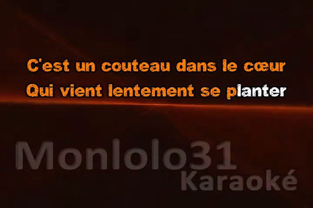 KARAOKE MAELLE - Tu l'as fait