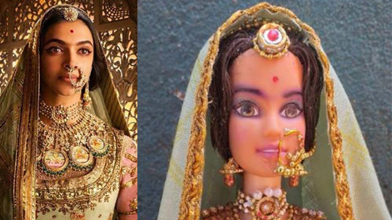 Deepika Padukone's doll in Rani Padmaavati avat...