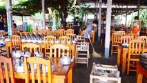 Thai cleaners disinfect restaurant used by worker who returned from coronavirus hot-spot South Korea