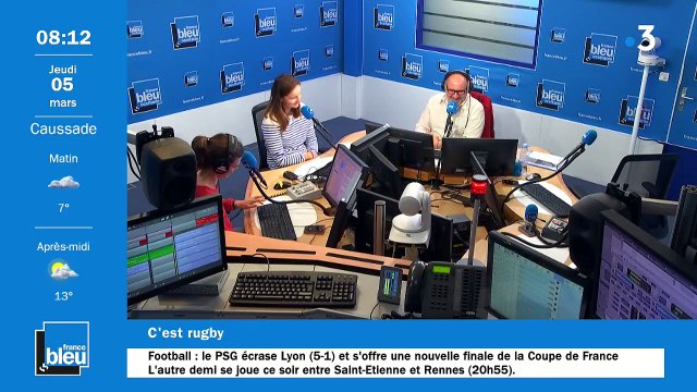 C'est rugby avec Maud Lanteaume