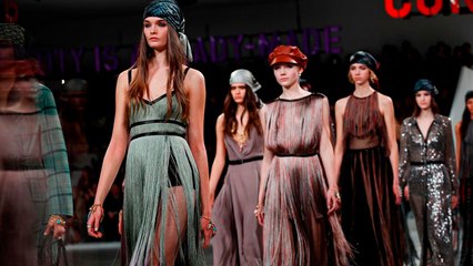 فيديو لعرض ديور الذي أحيا موضة البوهو-شيك