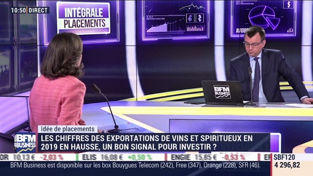 Idées de placements: Les chiffres des exportations de vins et spiritueux en 2019 en hausse, un bon signal pour investir ? - 05/03