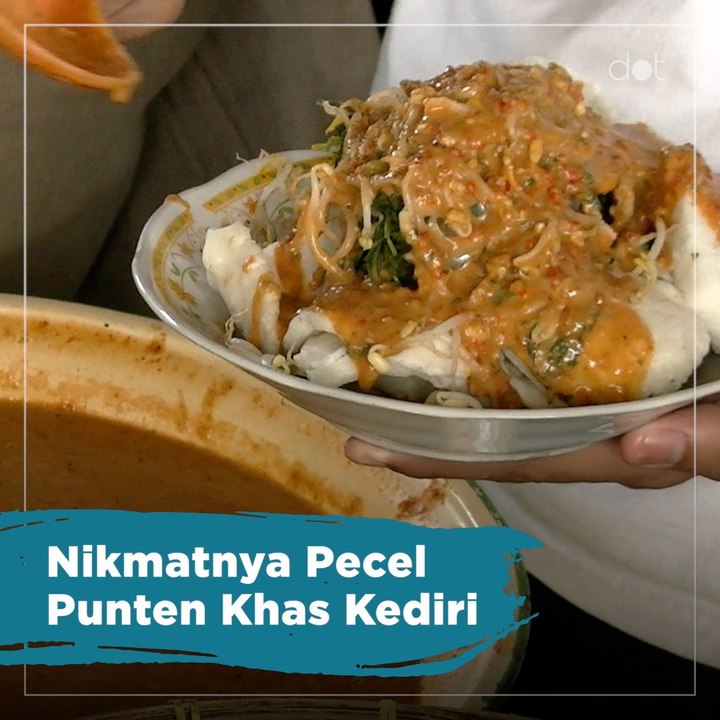 Nikmatnya Pecel Punten, Kuliner Khas Kediri