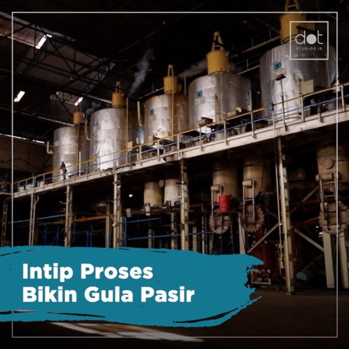 Intip Proses Bikin Gula Pasir