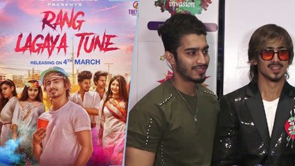 Team 07 At The Launch Of Adnaan Shaikh’s Holi Song ‘Rang Lagaya Tune’