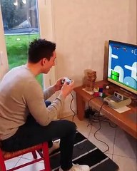 Niveau secret dans « Super Mario World » (MatDeuh)