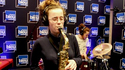 Bluewave Quartet "Weather Disturbances Part 1" - Live France Bleu Cotentin