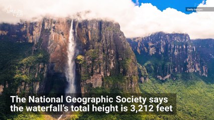 Earth's Highest Waterfall Towers Over the Burj Khalifa