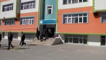 Okullarda afet ve deprem bilinci oluşturmak amacıyla tatbikat düzenlendi