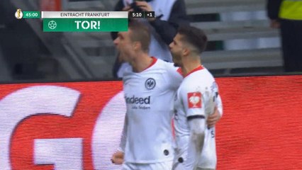 DFB-Pokal : Francfort plus solide que le Werder