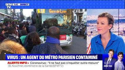 Virus : un agent du métro parisien contaminé - 05/03