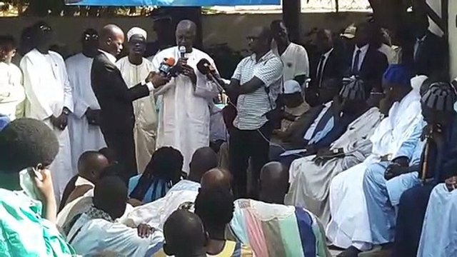 Levée du corps de Tilala : Dionne délivre le message du président Macky Sall