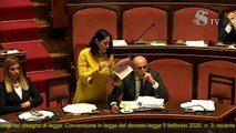 Cinzia Leone (M5S) -Intervento aula Senato (04.03.20)