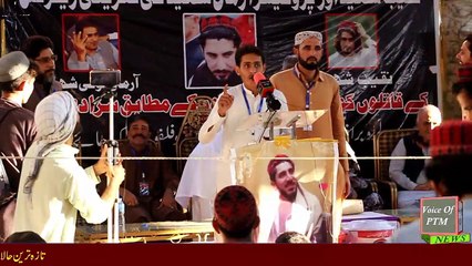 Pashto Best Poetry By Nasir Ahmad Pashteen | PTM Inqilabi Shayeri | PTM Jalsa | Karachi | 2020