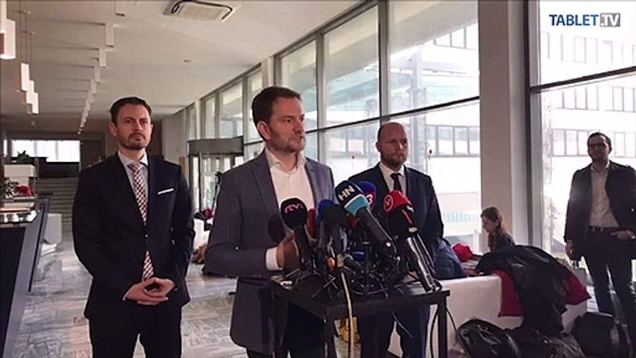 ZÁZNAM: Tlačová konferencia I. Matoviča