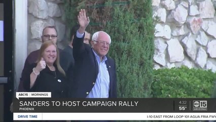 Sen. Bernie Sanders stopping in Phoenix Thursday