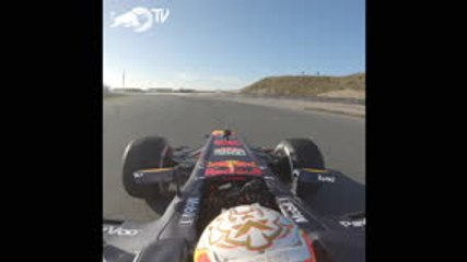Verstappen teste la piste de Zandvoort