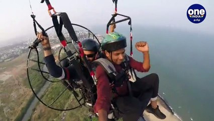 சுற்றுலா பயணிகள் இனி "பறக்கலாம்".. புதுச்சேரி சுற்றுலாத் துறை புதிய திட்டம்! - வீடியோ